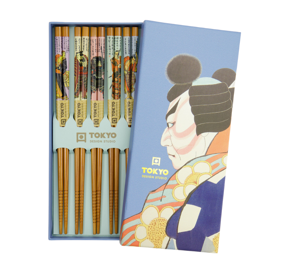 Spisepinde gavesæt, Sumo - 5 par